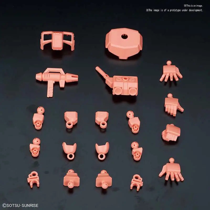 Maquette Gundam sd cross silhouette red